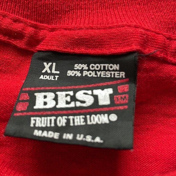 Vintage 90s United States Marine Core Single Stitch Fruit of Loom Tee - Picture 5 of 11